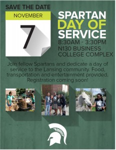Spartans Day of Service @ N130 Business College Complex