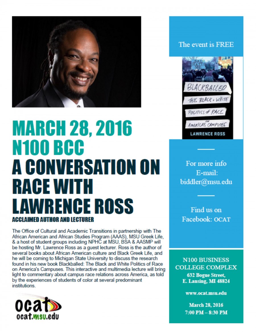 “A Conversation on Race with Lawrence Ross”