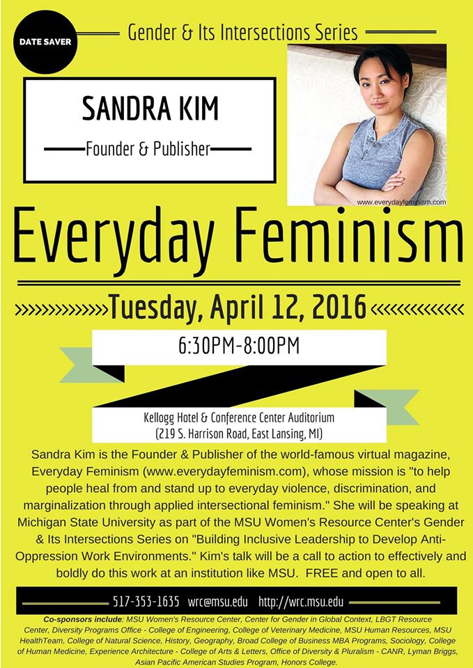 “Everyday Feminism” featuring Sandra Kim
