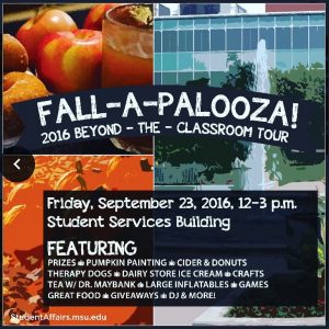 Fall-a-Palooza sponsored by the Division of Student Affairs & Services @ Student Services Building | East Lansing | Michigan | United States
