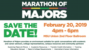 Marathon of Majors @ MSU Union 2nd Floor Ballroom