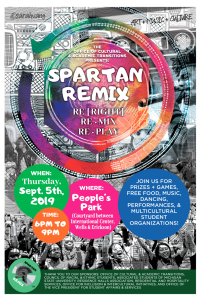 Spartan Remix @ People's Park (International Center/Wells/Erickson Courtyard)