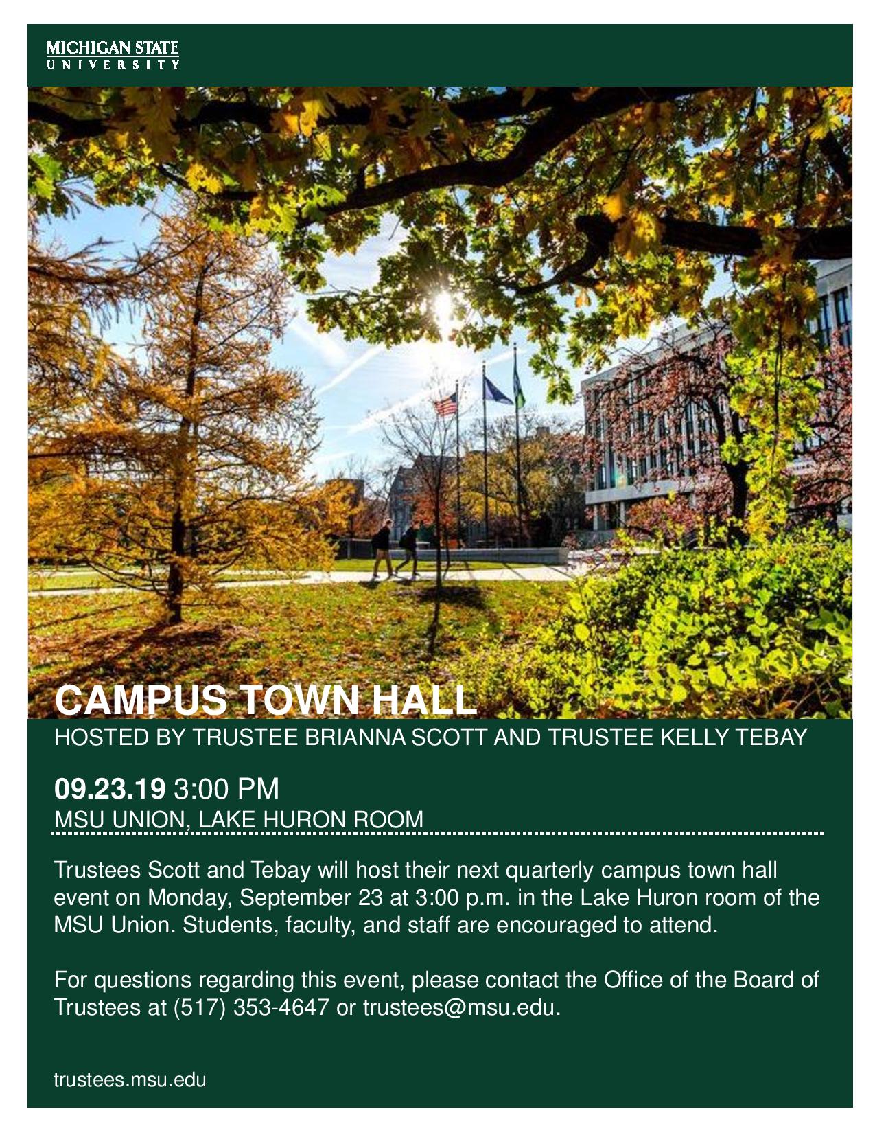 Campus Town Hall