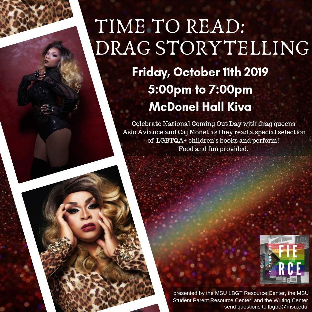 Time To Read: Drag Storytelling