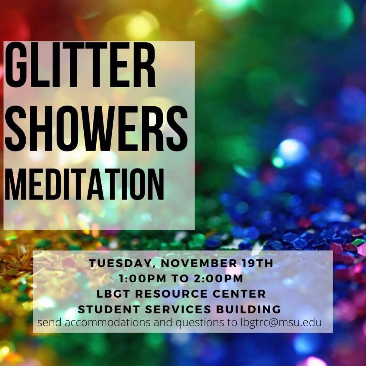 Glitter Showers Meditation