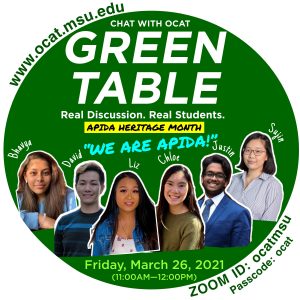 OCAT's Green Table APIDA Edition